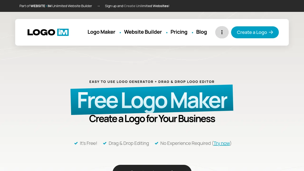Screenshot of LOGO.IM website