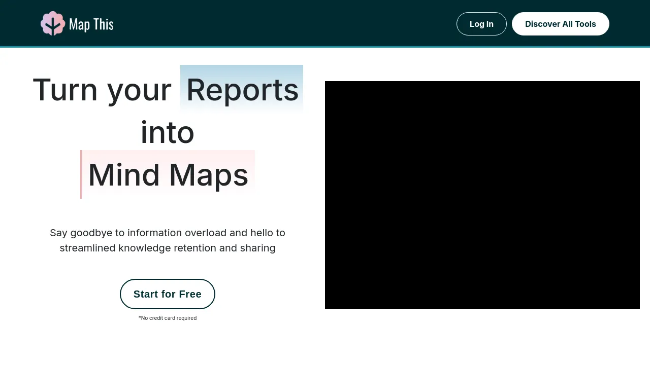 Screenshot of Map This website
