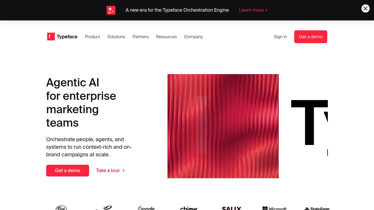 Screenshot of Narrato website