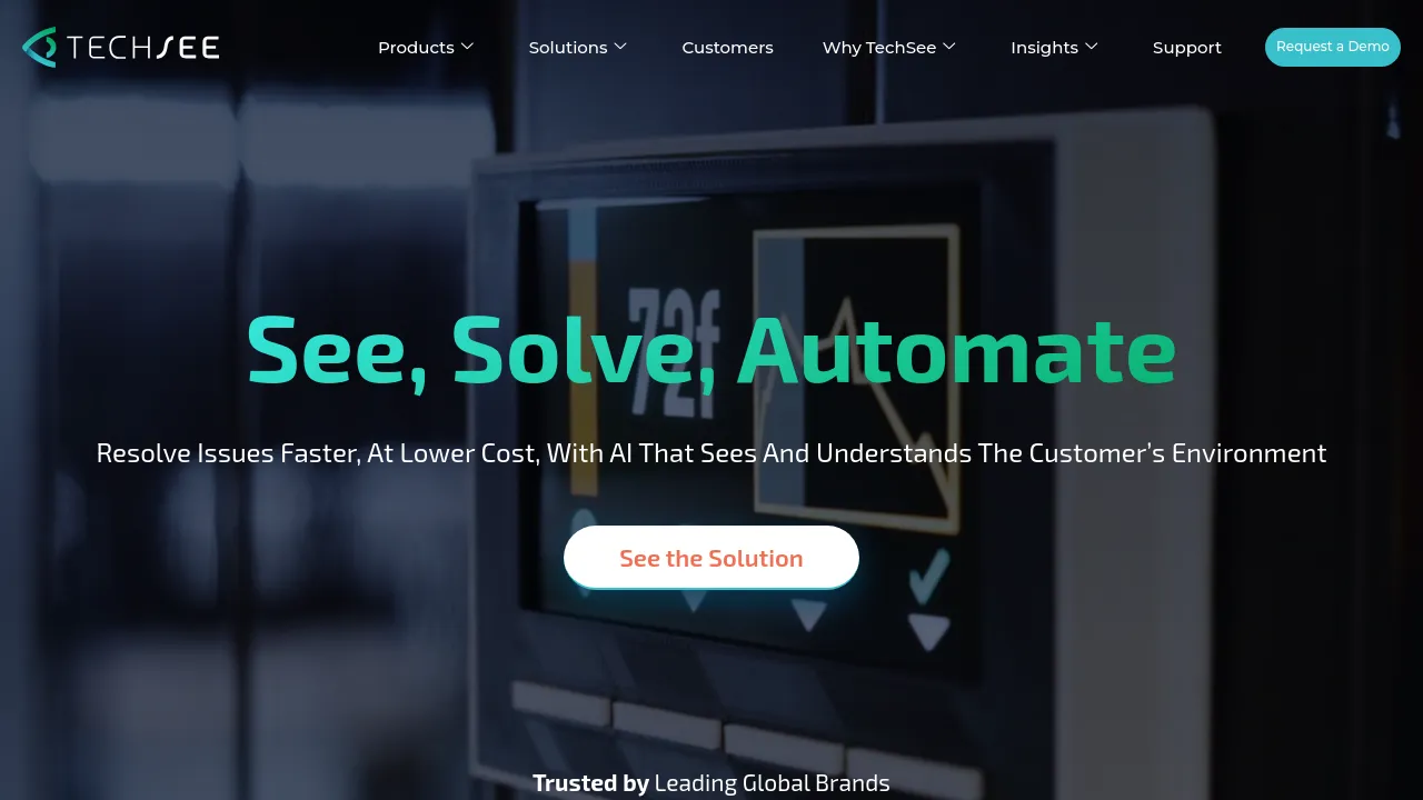 Screenshot of Sophie AI website