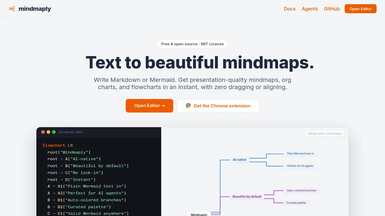Screenshot of Summarise website