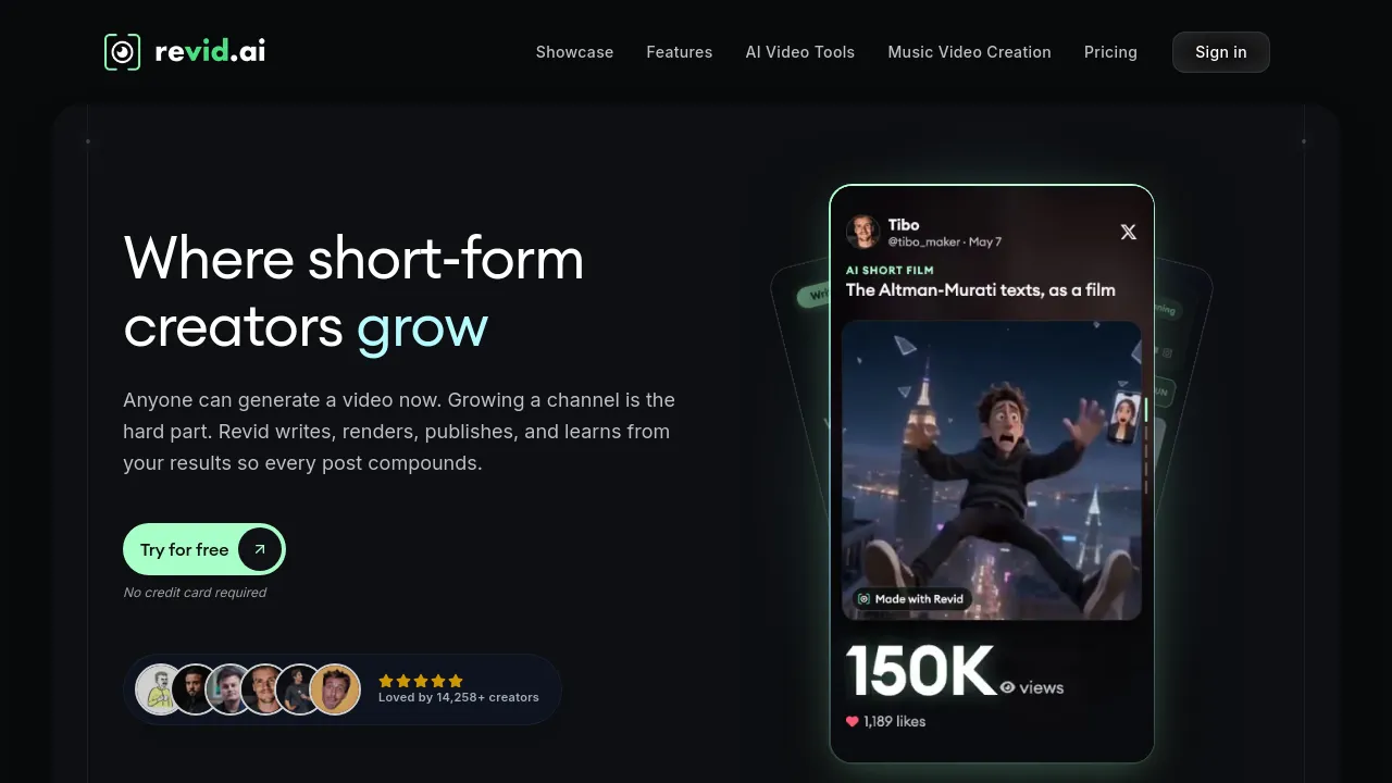 Screenshot of Typeframes website