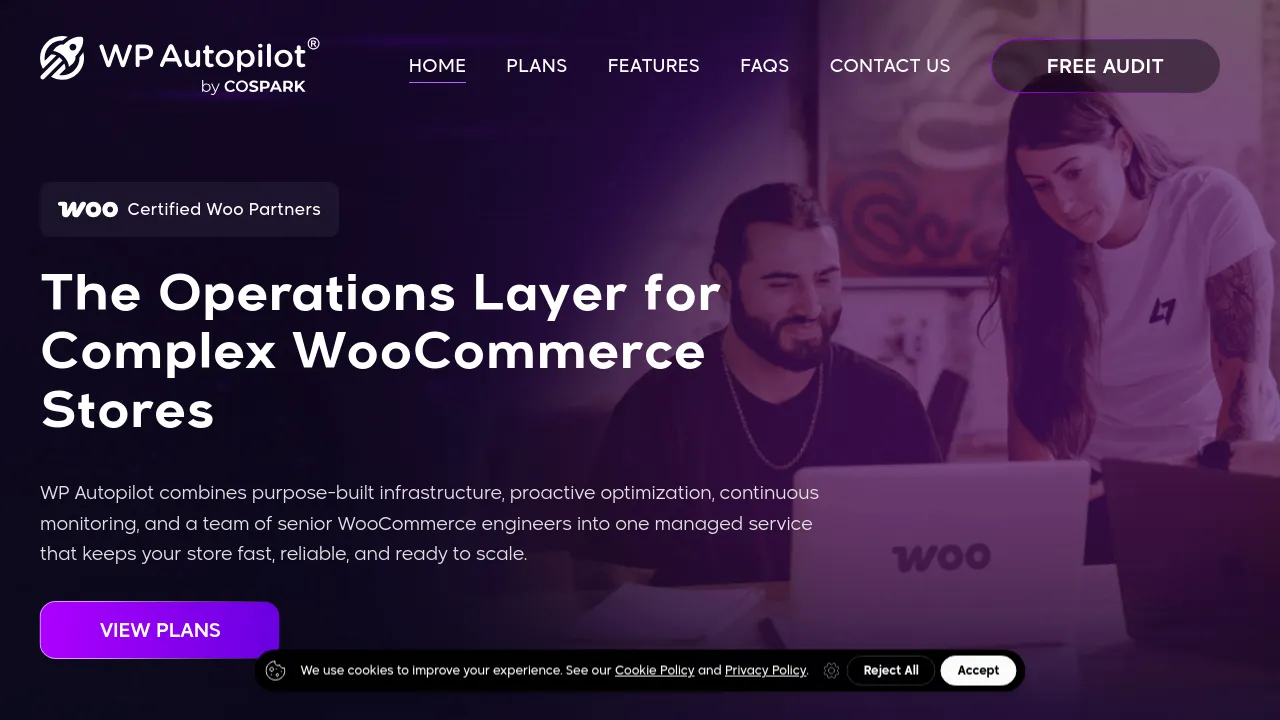 Screenshot of WP Autopilot website
